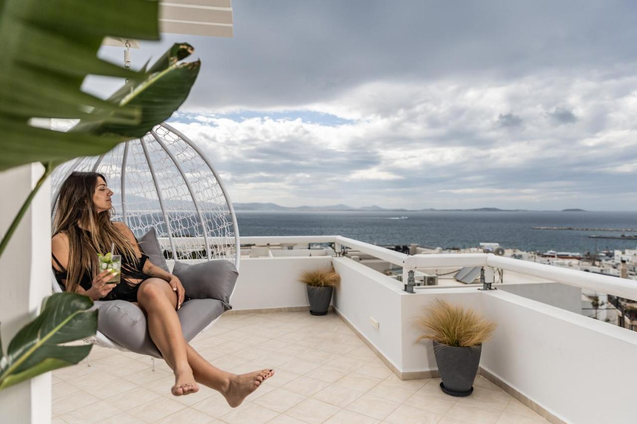 37 2 Heaven Apartment Naxos City Bagian luar foto